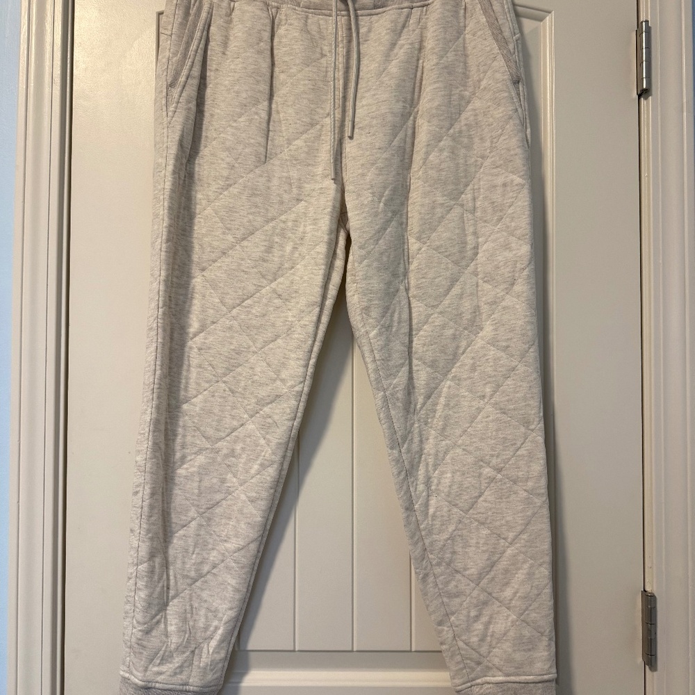 90 Degree By Reflex Women’s Big Diamond Quilted Adaptation Jogger‎ Size XL